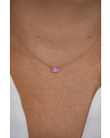 SLAETS Jewellery Mini Necklace Purple Sapphire (watches)